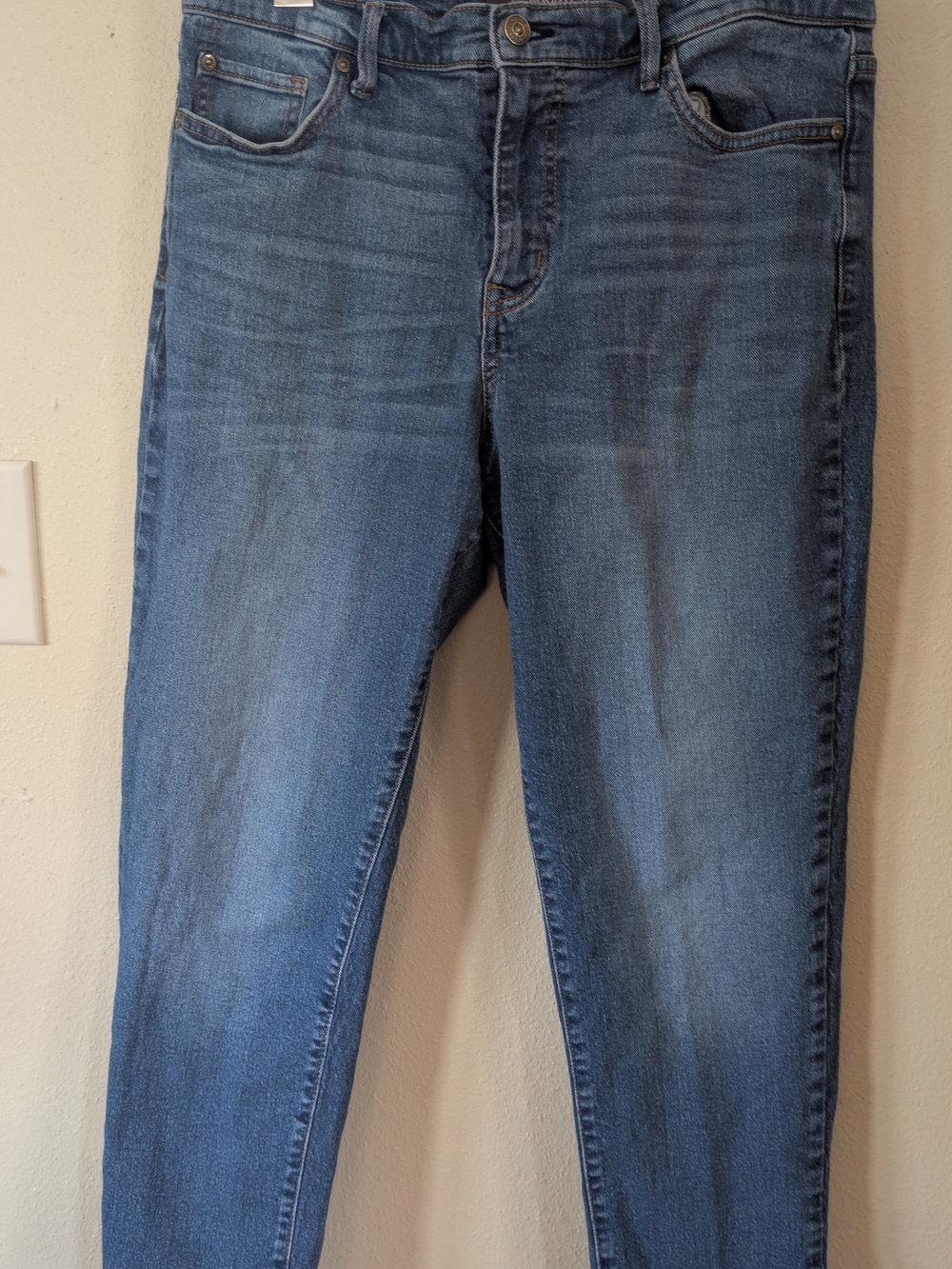 Gloria Vanderbilt Women's Medium Blue Boyfriend Jeans 10